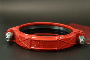China WFZT Grooved Clamp Coupling Alkalis Resistance Acids Resistance wholesale