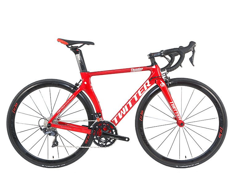 SHIMANO SORA R3000 Full Carbon Fiber Bike , Twitter Thunder Road Bike 8.6KG