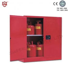 China Portable Safety Combustible Paint Chemical Storage Cabinet With Manual Doors wholesale