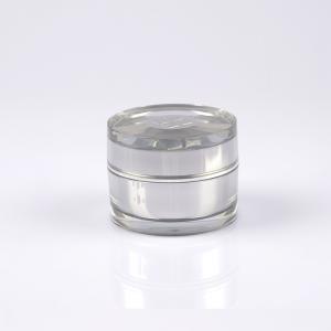 China Cosmetic Sample Packaging Luxury Cosmetic Bottles And Jars For Skincare Cosmetic Cream Jars Containers wholesale