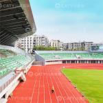 WA SGS Certificated Yuuz Esp Semi-Prefabricated Athletic Rubber Running Track