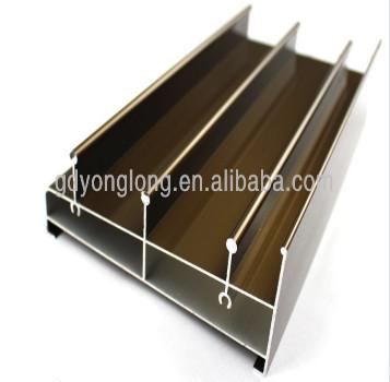 Champagne Bronze Electrophoresis Coated Aluminium Snap Frame Profile With