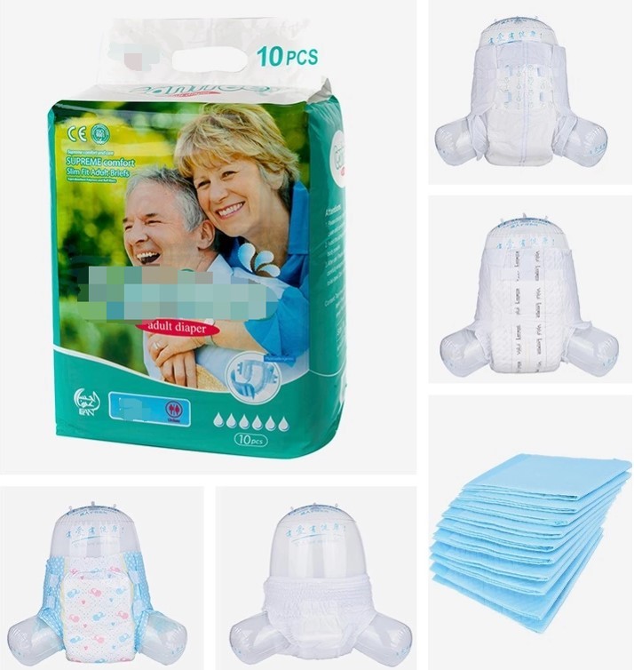 Full Size Soft 3D Side Leak Guard Baby Pull Up Diapers