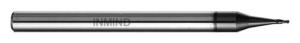 China HRC55 Ball Nose Micro End Mill with AlTiN Coating 0.8 mm Diameter wholesale