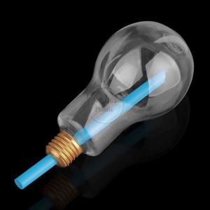 China Factory Sales Popular 200ml 500ml Glass Lamp Light Bulb Bottle For Juice wholesale