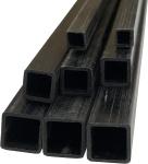 8mm X 8mm x 1000mm Pultruded 3K Carbon Fiber Square Tube Black Matte Finish