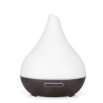 400ml Capacity Mini Aroma Oil Diffuser Wooden Aromatherapy Machine Quiet Remote