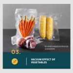 Kitchen 0.1mm Vacuum Sealer Rolls , 0.09mm Food Saver Vacuum Sealer Bags Rolls