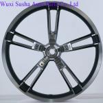 Custom Bike Black Front 21" Wheel Harley 08-20 Touring Models