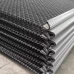 High Tensile Stainless Steel Slot Weaving Crimped Wire Mesh For Mining Sieve