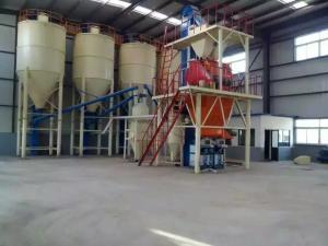 China 35-40T/H Wall Putty Ceramic Tile Adhesive Glue Masonry Mortar Production Line Low Price wholesale