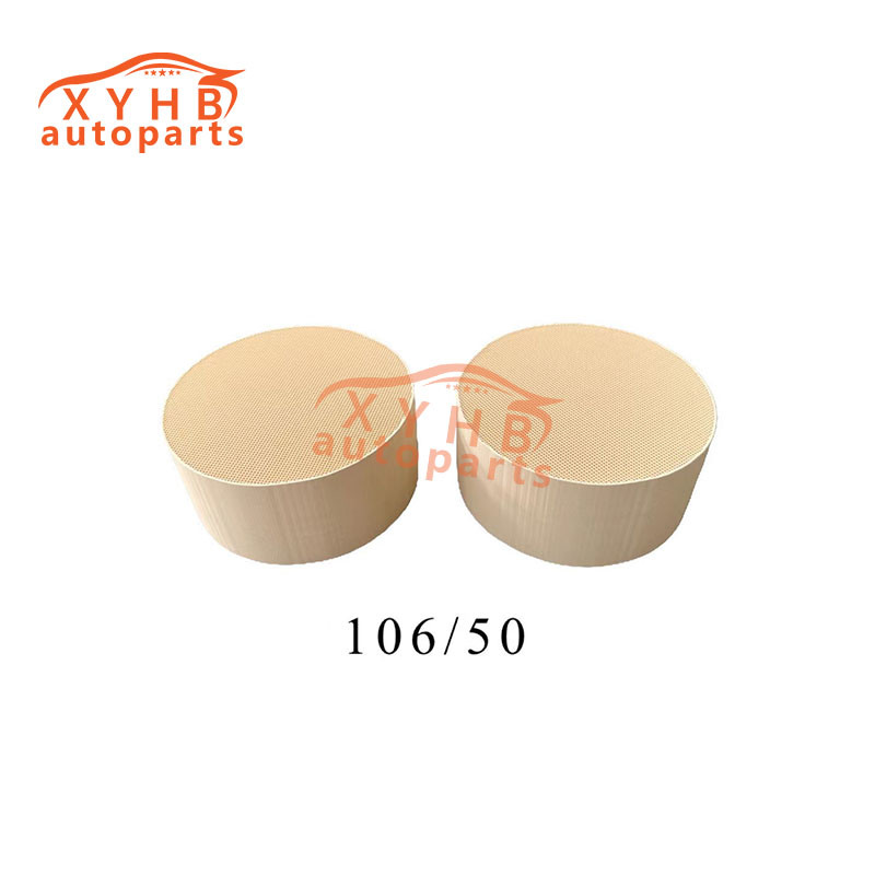 Ceramic Carrier Automobile Exhaust System Filter Element Euro 1-5 Model: 106*50