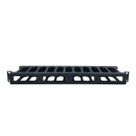 KEXINT 12 Gear 24 Port Cable Management Rack 1U 19 Inch Network Telephone Line