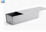 RK Bakeware China Foodservice NSF Telfon Nonstick Pullman Loaf Pan , Pain De Mie