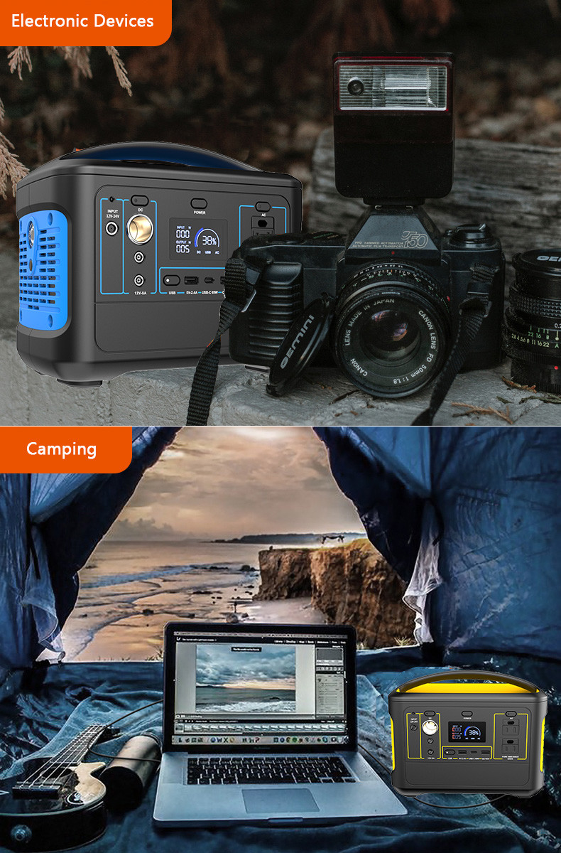 300W 600W 1000W 3000W Portable Solar Power Generator