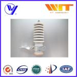 9KV White Color Gapless Lightning Protector With Porcelain Housed