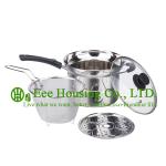 Stainless steel cookware/induction cooking pot / steamer pot/soup/mini pot