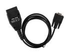 Volvo Serial Usb Obd Ii Connector / OBD Diagnostic Cable 232 Chipset Based