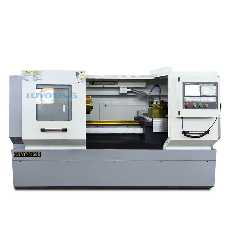 Automatic CK6150B 750 1000 1200mm Flat Bed CNC Lathe Machine
