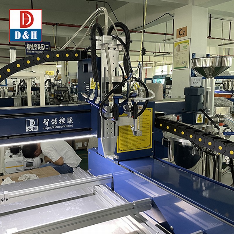 Customized Tank Capacity Multi Axis Auto Glue Potting Machine for Two Component Glue