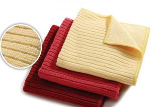 China OEKO Microfiber Cleaning Cloth Warp Knitting Black Microfibre Cloths wholesale