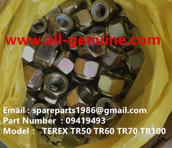 TEREX 09419493 BOLT CUMMINS QUARRY NHL RIGID DUMP TRUCK TR35 TR50 TR60 TR100