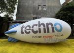 Outdoor Lift Off Advertising Helium Balloon Inflatable Blimp With LED Light