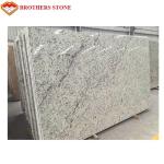 Luxury Kashmir White Granite Countertops Customized Size Corrosion Resistant