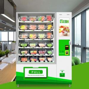 China Salad Vegetables Fruit Combo Vending Machine 800 Pcs Stainless Steel For Healthy Food on sale