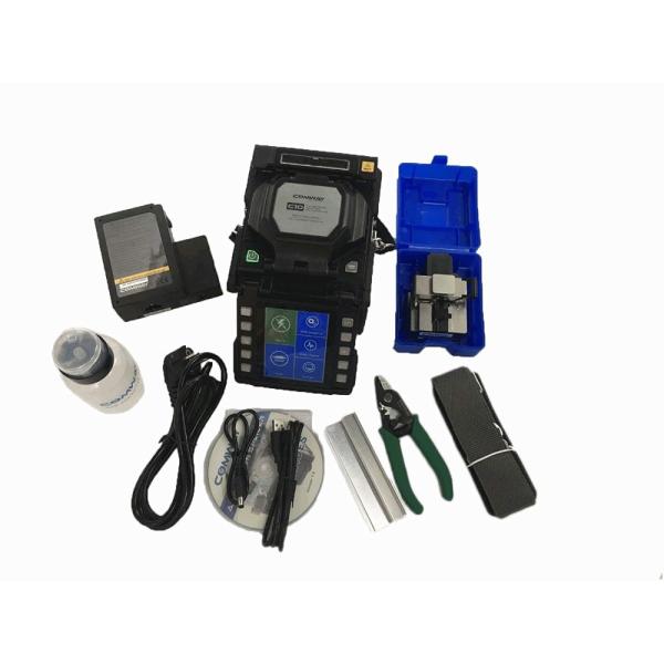 Single Fiber Comway C Fiber Fusion Machine , Fiber Optic Splicing Machine High End