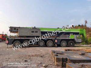 China Green 2010 Zoomlion 220ton Folding Mobile Used Truck Crane Maximum Lifting Weight 16t wholesale