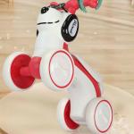 First Birthday Baby Balance Bikes Seat for 1 Year Old 52*19*40cm White Toddler