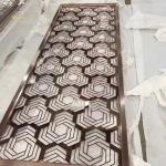 Hairline Stainless Steel Room Divider 0.3mm Thickness