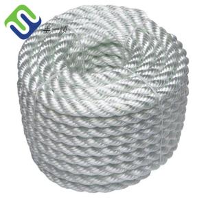 China Industry Grade Nylon Polyamide 3 Strands Twisted Rope For Docking Pulling wholesale