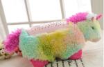 Christmas gift night light animal pillow plush night light pillow music star