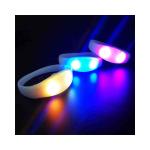 Wholesale Event Decoration Remote Control RF LED Wristbands LED Flashlight