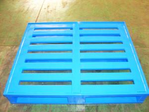 China Durable Economical Powder Coating Steel Pallets With Four Way Entry wholesale