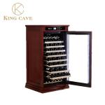 Colorful Wooden Wine Cooler Cabinet with Jixapera Compressor and Intelligent