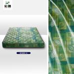 Green Windproof 2.25m Jacquard Knitted Fabric Mattress Upholstery Covers