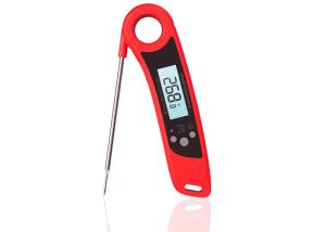 China Folding Digital Food Thermometer With Stainless Steel Probe 1.75mm Needle Tip wholesale