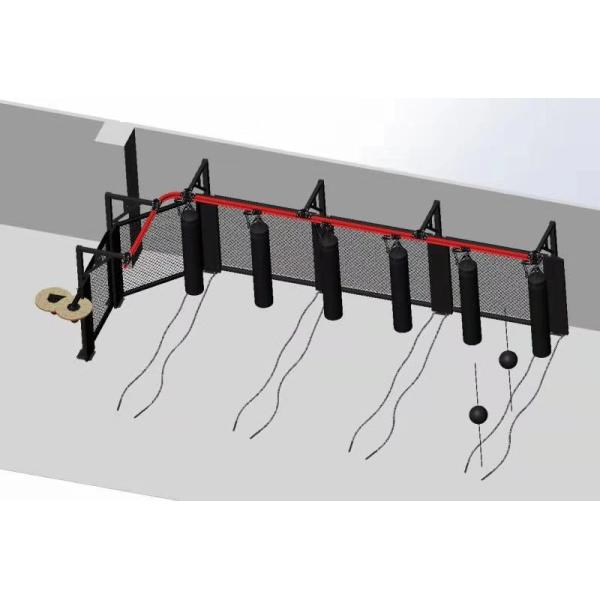Movable Multi Station Heavy Bag Rack Wall Mount Boxing Bag Support