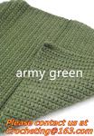 Handmade Crochet Yarn Baby Sheet Blankets Granny Square Afghan Coverlet Table