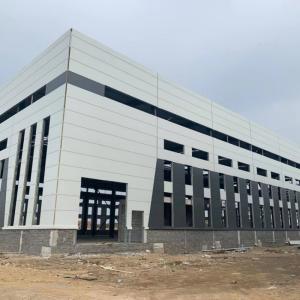China High Insulated PU Sandwich Panel Prefab Warehouse Workshops And Commercial Buildings wholesale