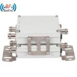 Dual-Band Low Pim Combiner 617-2690MHz 3300-3800MHz 4.3-10-F DIN-F Red Indoor
