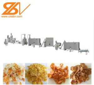 China High Efficiency Corn Flakes Production Line 240-320 Kg/H Output No Pollution wholesale