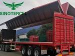 Red Wingspan Semi Trailer 40000 Kg Semi Transport Trailer