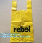 Biodegradable garbage bags biodegradable dog waste bag Biodegradable T shirt bag