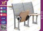 Lecture Hall Attached College Classroom Furniture MultiLayer Folding Type