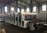 Reliable Corrugated Carton Machine / Die Cutting Machine Lead Edge Feeder Type