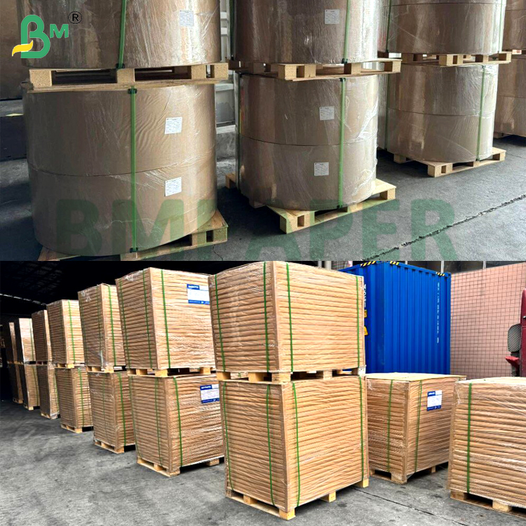 30g 40g Eco-friendly High whiteness Smooth MG Kraft Paper for Food Packaging Printing